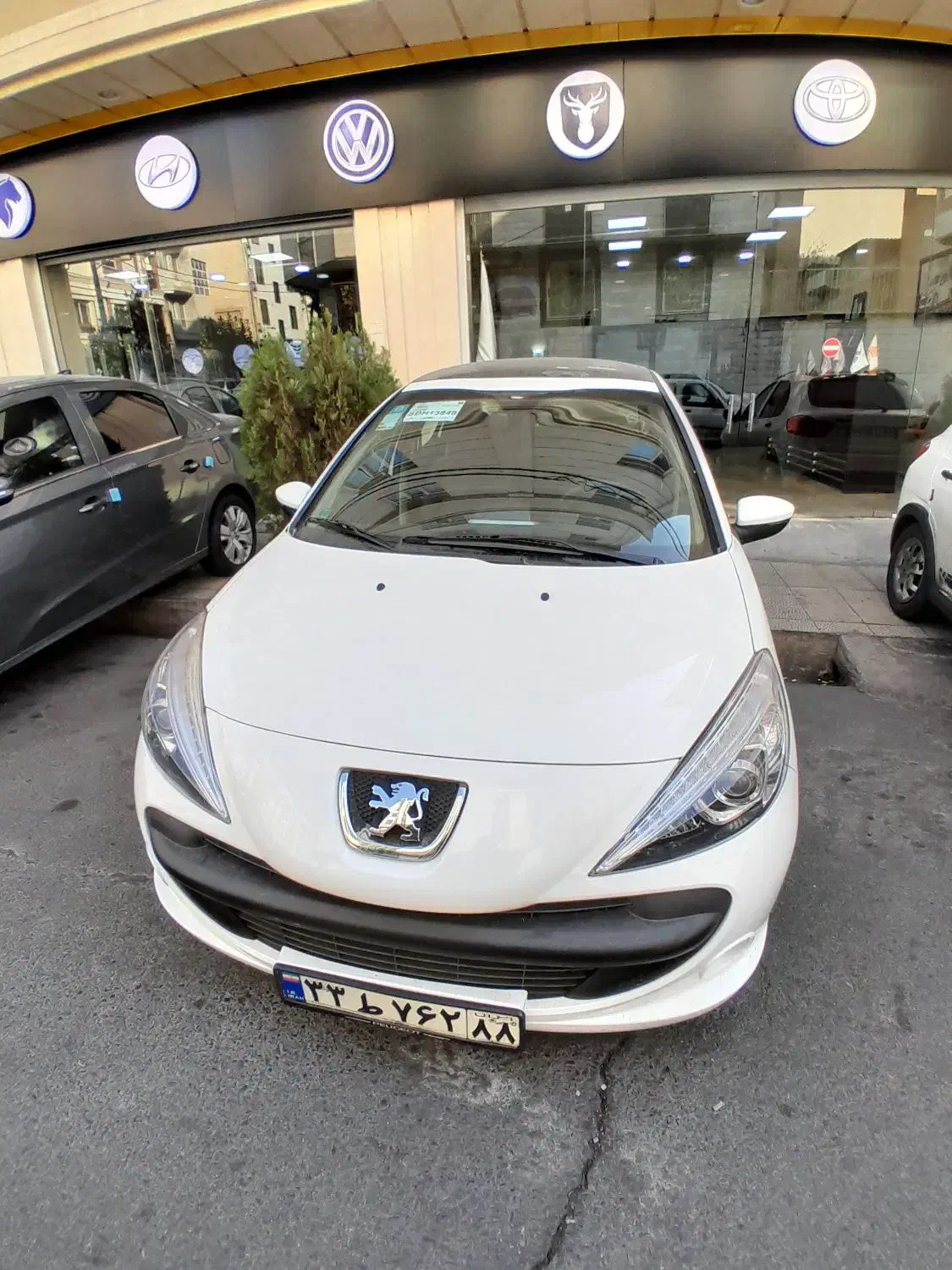 207 پانا اتومات سفید مدل ۱۴۰۴|خودرو سواری و وانت|تهران, فردوس|دیوار