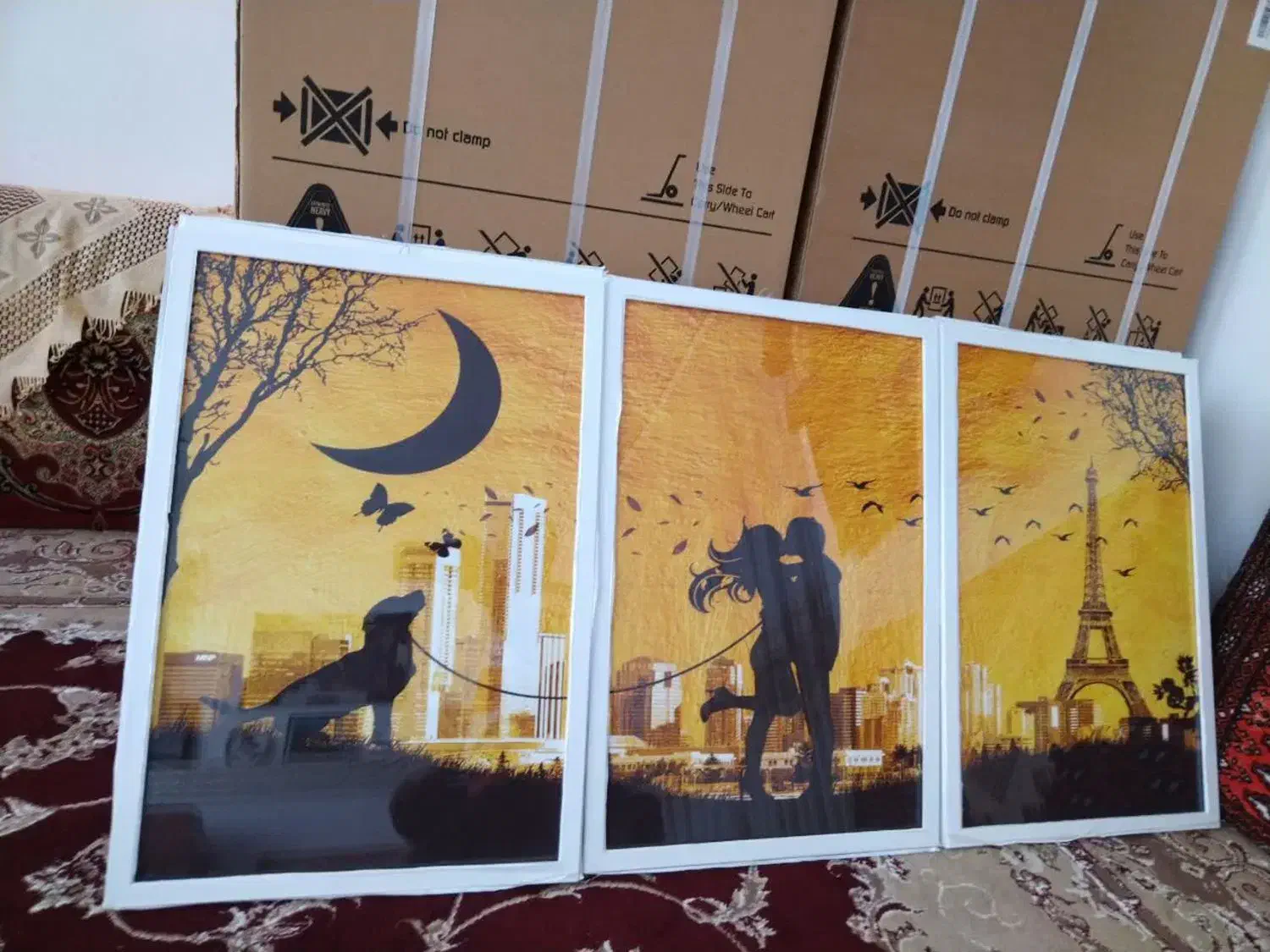 تابلو 3تیکه|تابلو، نقاشی، عکس|شاهرود, |دیوار