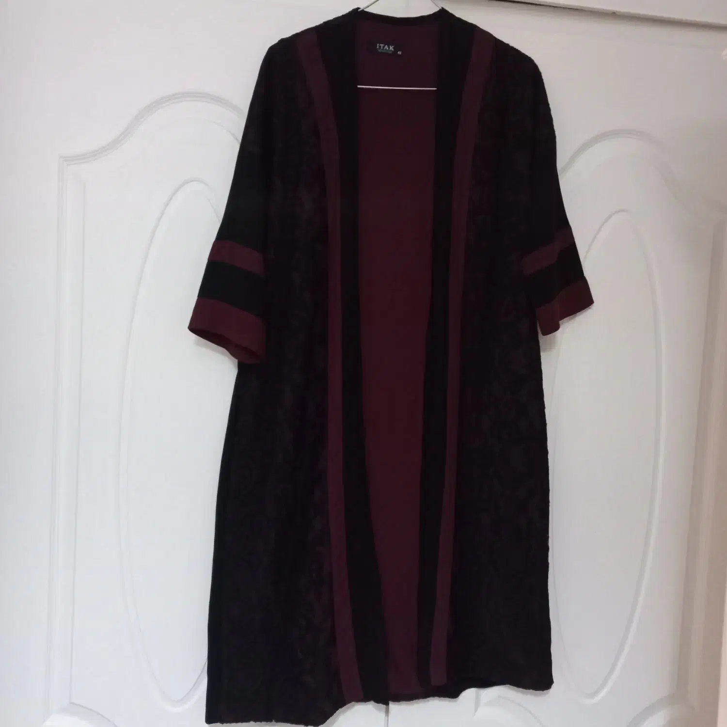 مانتو مشکی زرشکی|لباس|دماوند, گیلاوند|دیوار