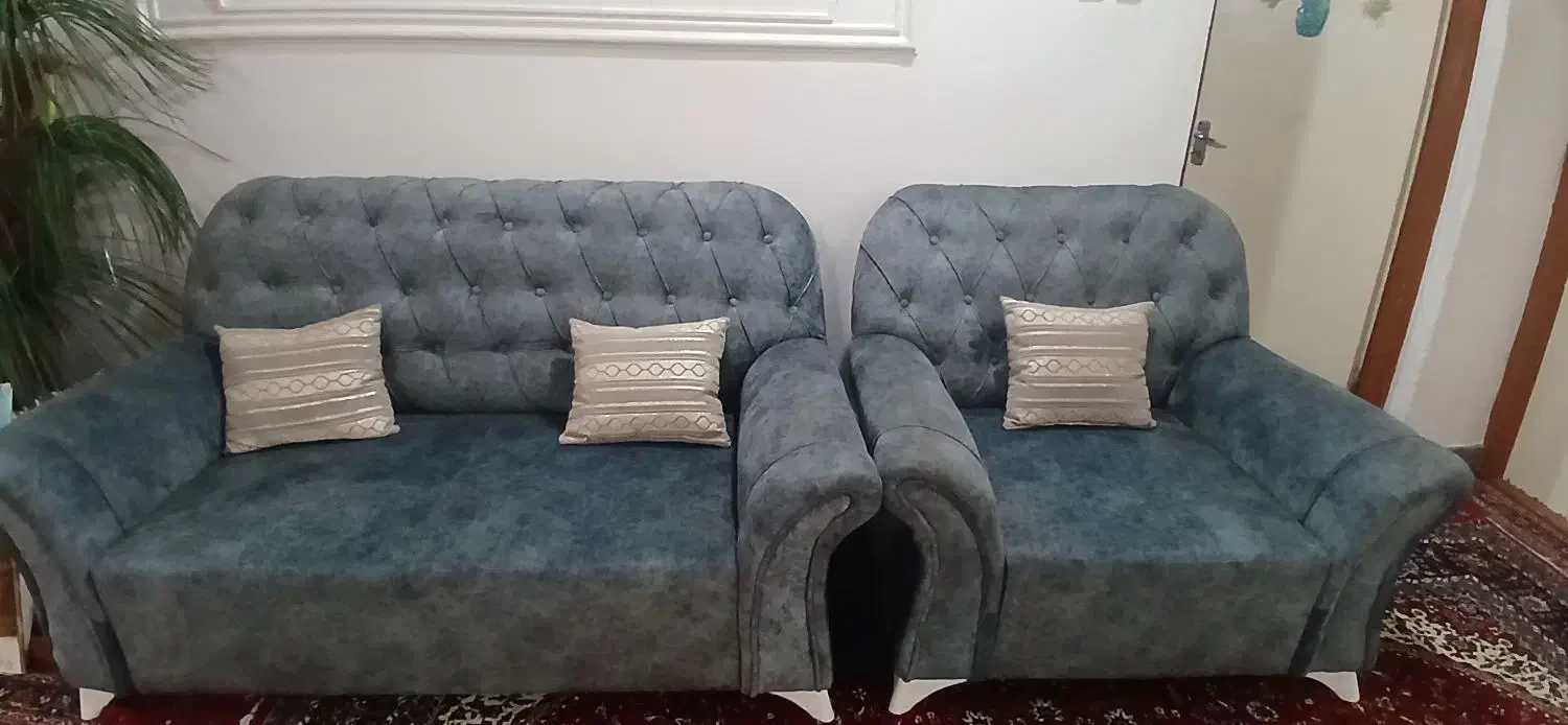 مبل هفت نفره|مبلمان خانگی و میز عسلی|لشت نشا, |دیوار