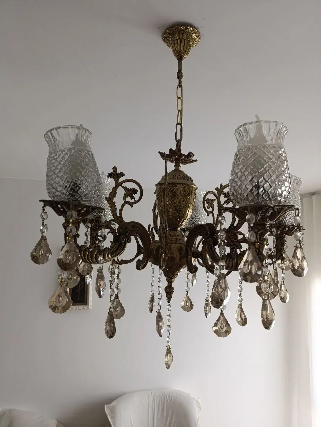 لوستر برنز|لوستر و چراغ آویز|هشتگرد, شهرک ایران خودرو|دیوار