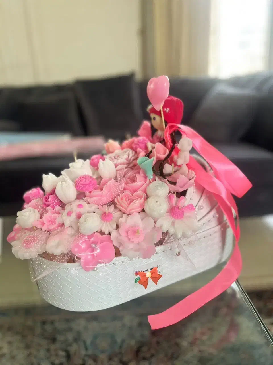 باکس گل نوزادی و باکس هدیه (خرید حضوری از فروشگاه)|گل مصنوعی|تهران, زعفرانیه|دیوار