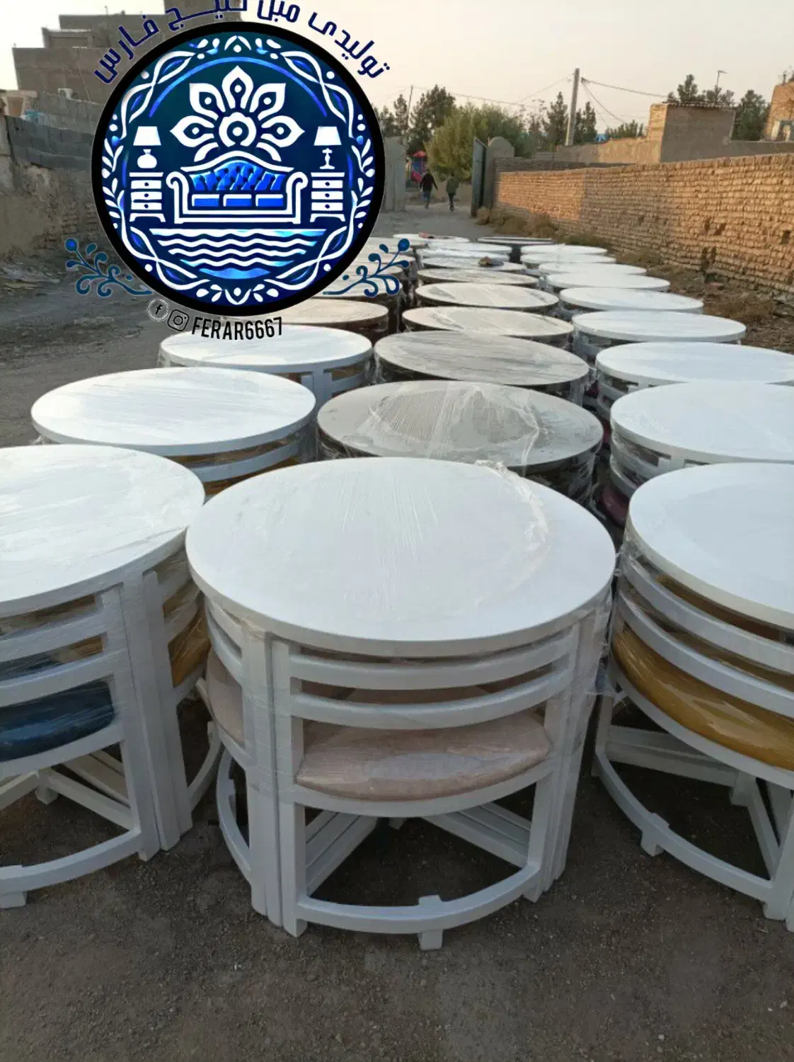 تولیدی میز نهارخوری.|میز و صندلی غذاخوری|کرمانشاه, |دیوار