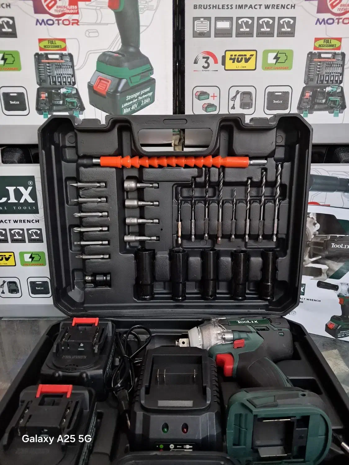 بکس شارژی 300 نیوتن براشلس مارک تولیکس|مصالح و تجهیزات ساختمان|شیراز, عادل آباد|دیوار