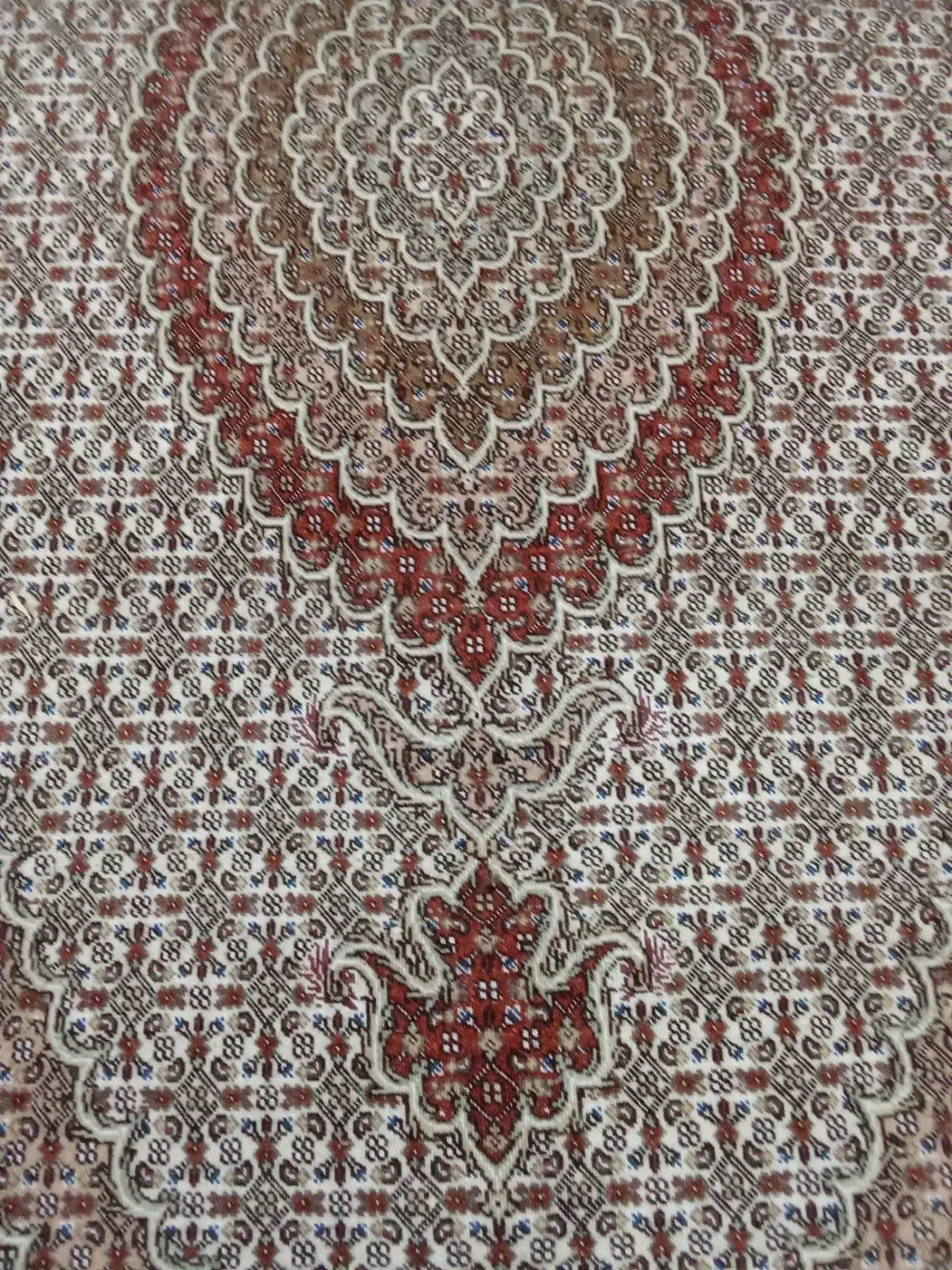 فرش دستبافت چهل رج 12متری بدون ایراد خوش رنگ 13مدی|فرش|خوی, |دیوار