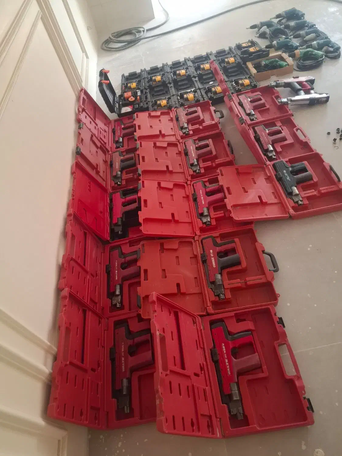 تفنگ میخکوب تراز لیزری اسکروگان پیچبند ابزار کناف|ابزارآلات|تهران, زرکش|دیوار