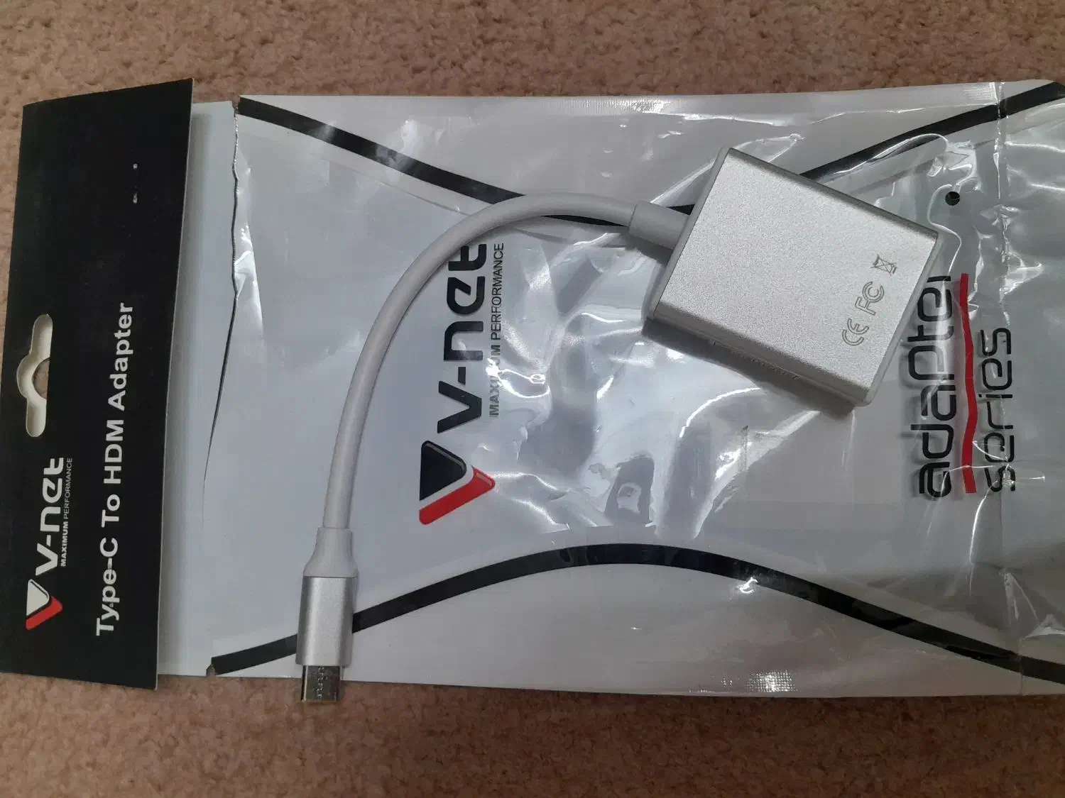 تبدیل hdmi به type c|قطعات و لوازم جانبی رایانه|قم, نخودی|دیوار