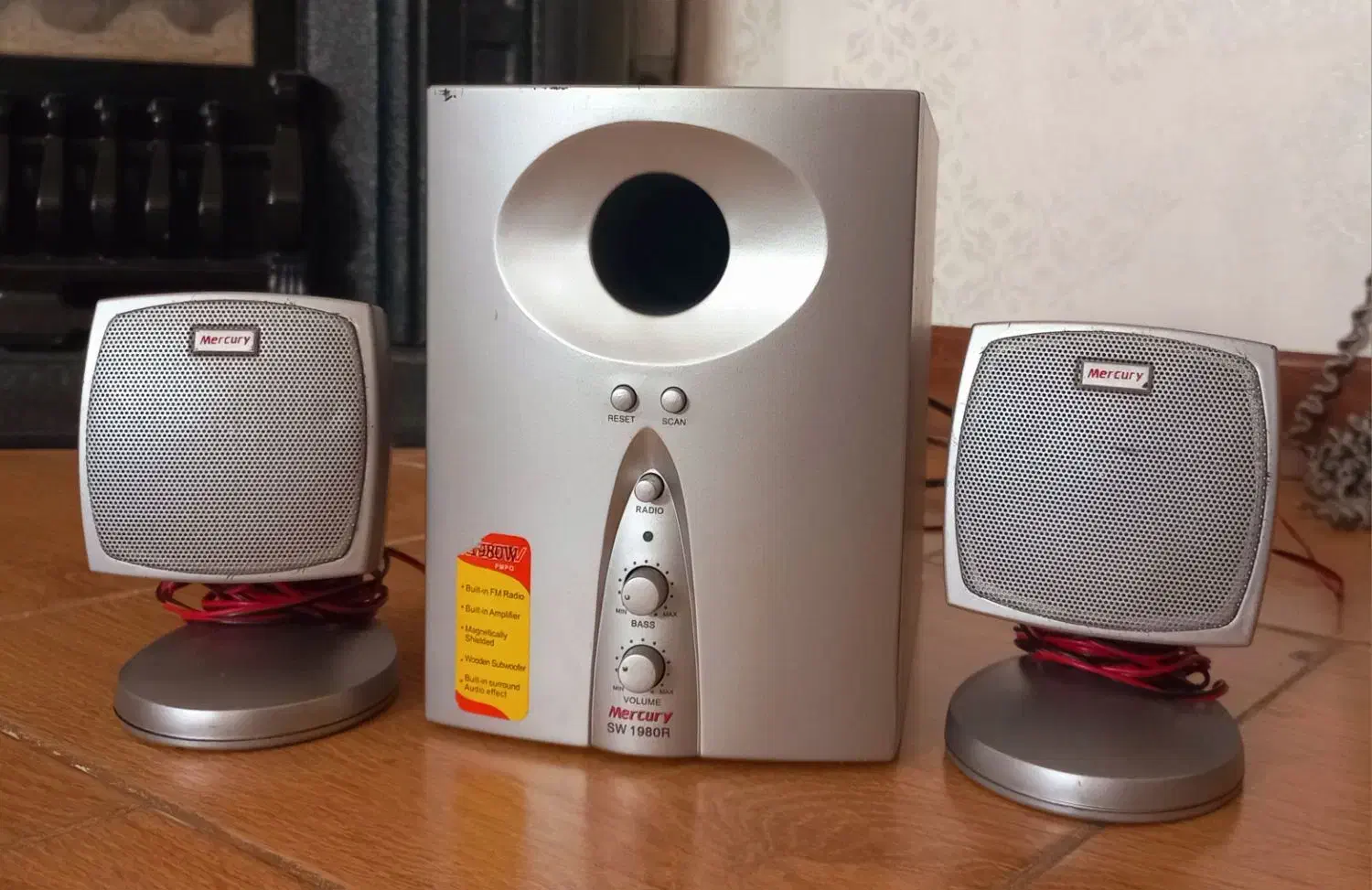 اسپیکر سه تیکه|قطعات و لوازم جانبی رایانه|شیراز, ده پیاله|دیوار