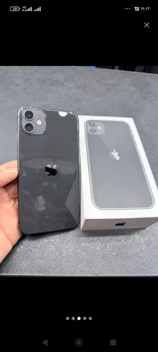 آیفون 11  دو سیم کارت 128گیگ|موبایل|خرم‌آباد, |دیوار