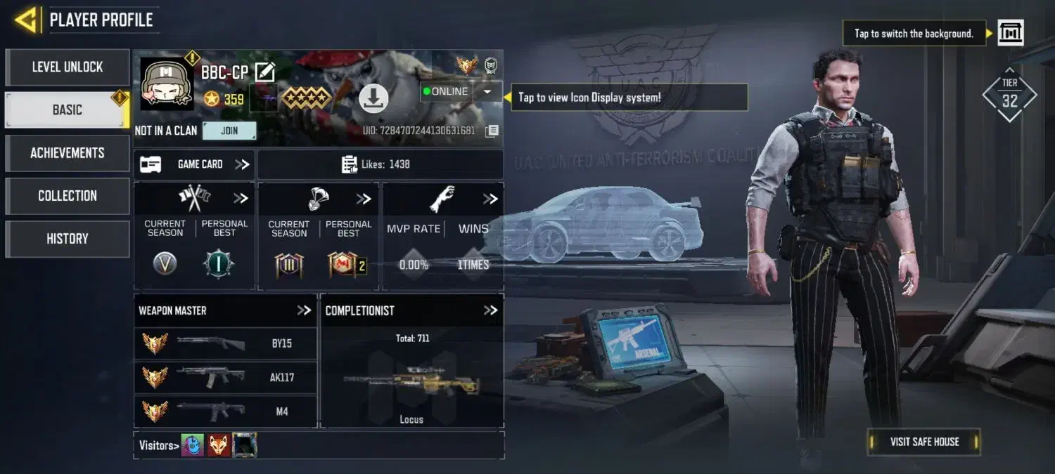 اکانت کالاف لول ۳۵۹|کنسول، بازی ویدئویی و آنلاین|قروه, |دیوار