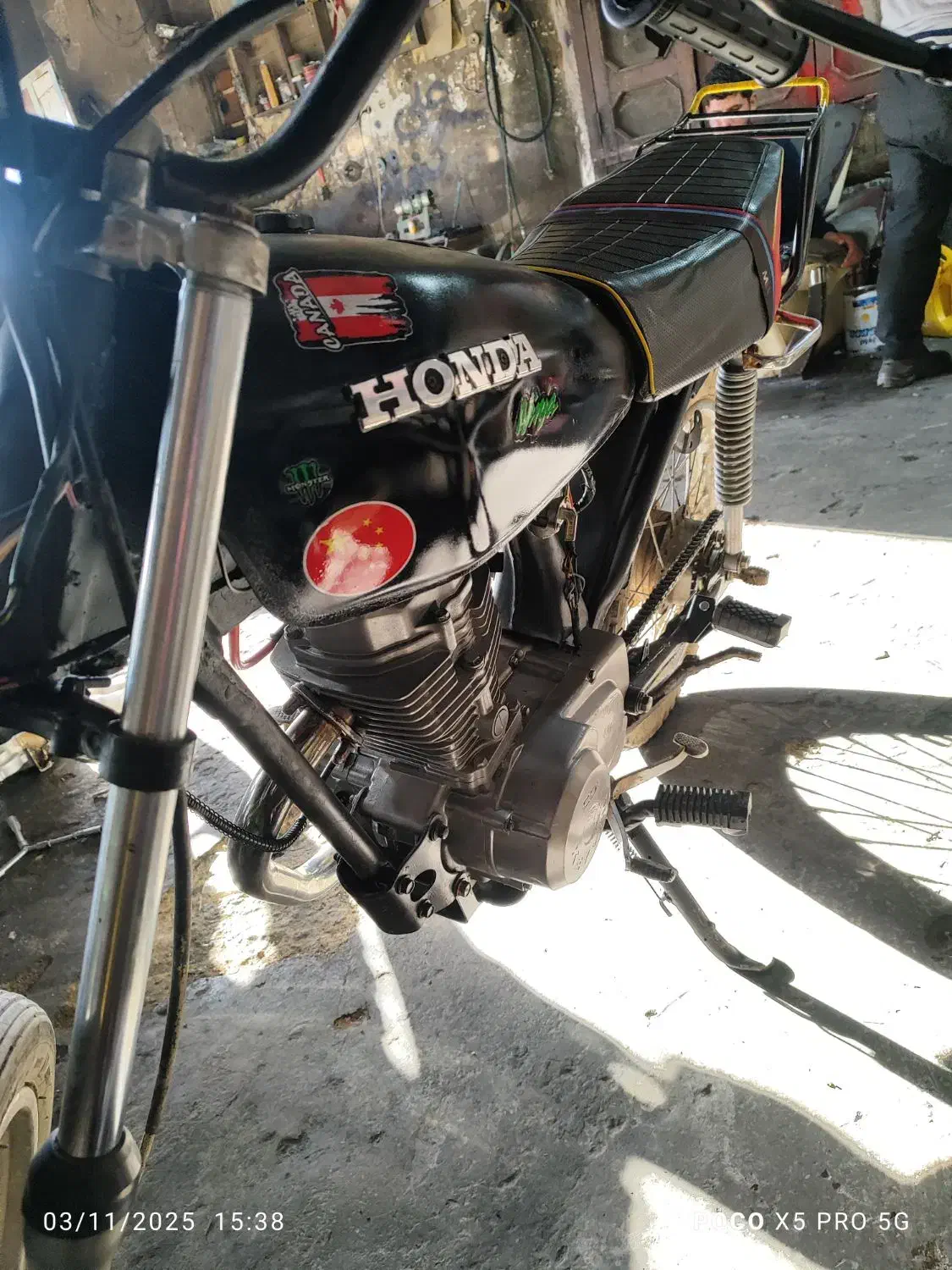 متور هندا پلاک قدیم و مزایده|موتورسیکلت|کبودرآهنگ, |دیوار