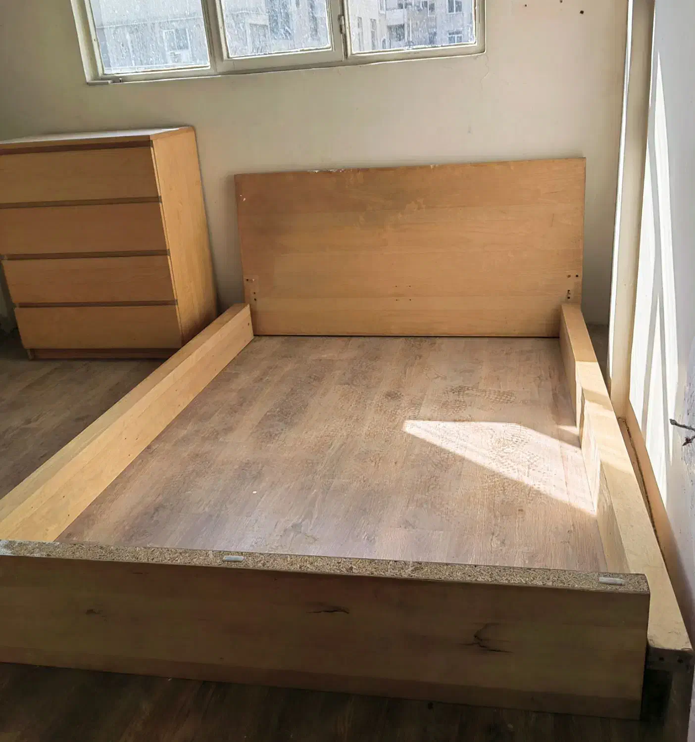 ست تخت خواب و کمد ایکیا اصل لهستان IKEA Poland|تخت و سرویس خواب|تهران, هروی|دیوار