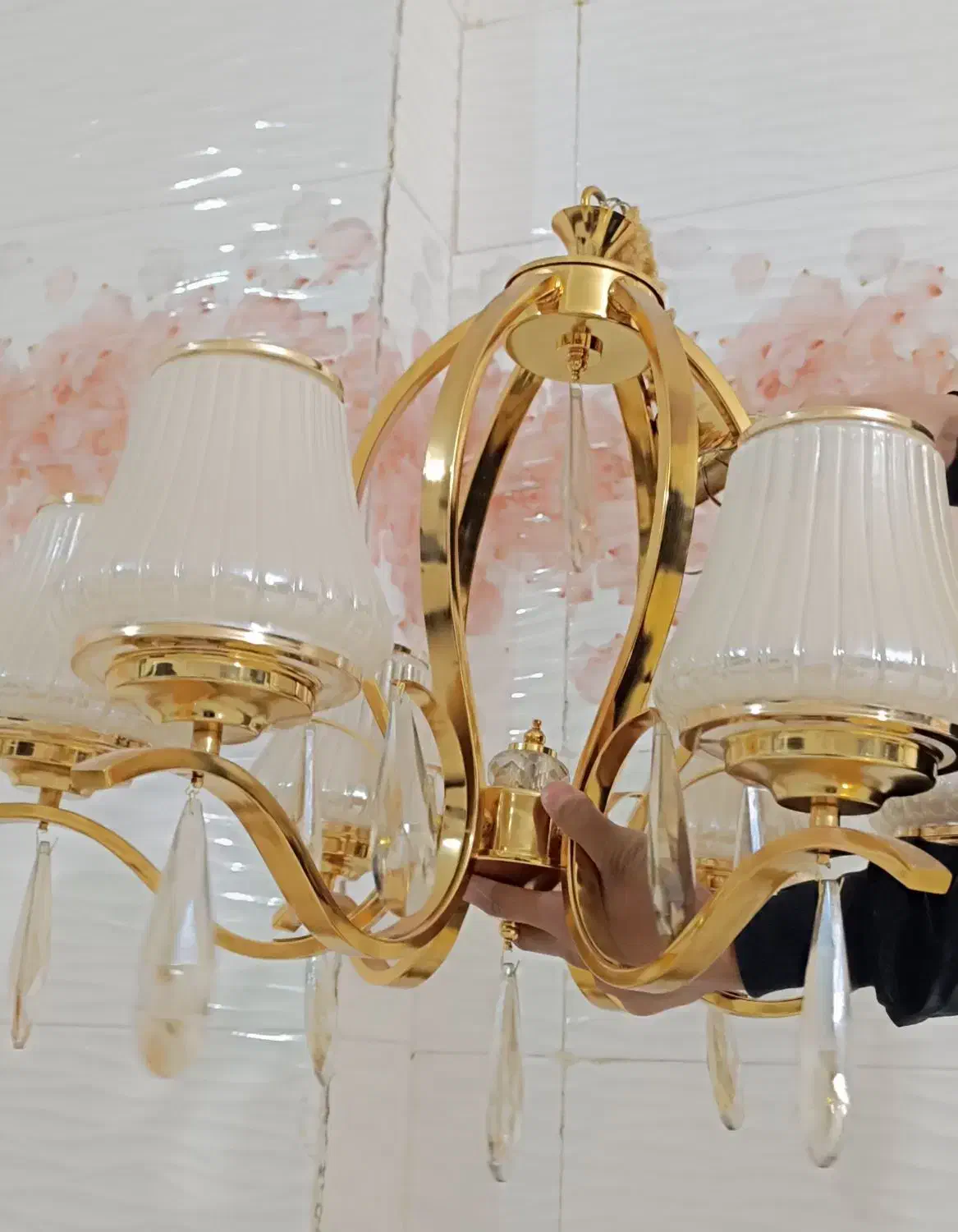 لوستر|لوستر و چراغ آویز|کرمانشاه, |دیوار