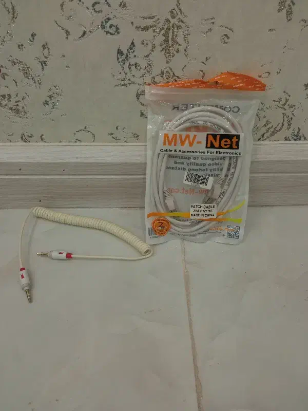 کابل AUX و کابل اینترنت|قطعات و لوازم جانبی رایانه|مشهد, آیت الله کاشانی|دیوار