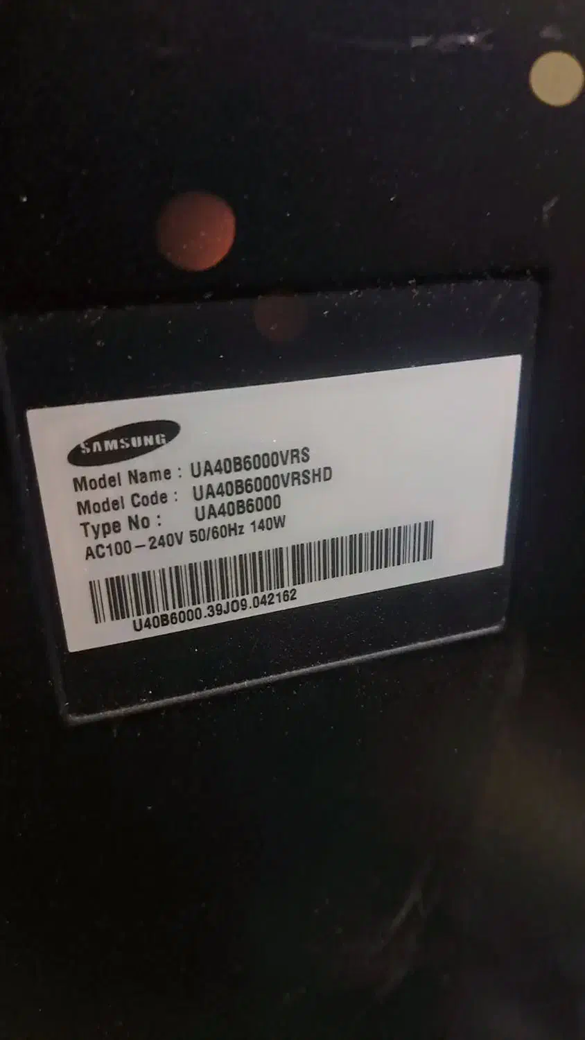 ال ای دی 40 اینچ اصل کره|تلویزیون و پروژکتور|پیشوا, |دیوار