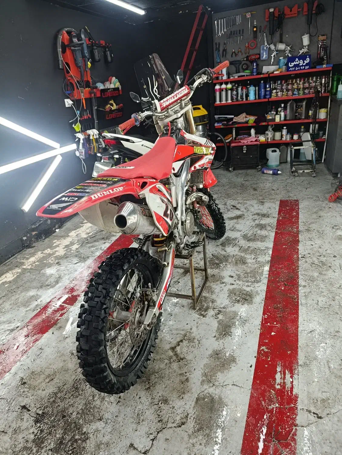 crf 450|موتورسیکلت|تهران, هروی|دیوار