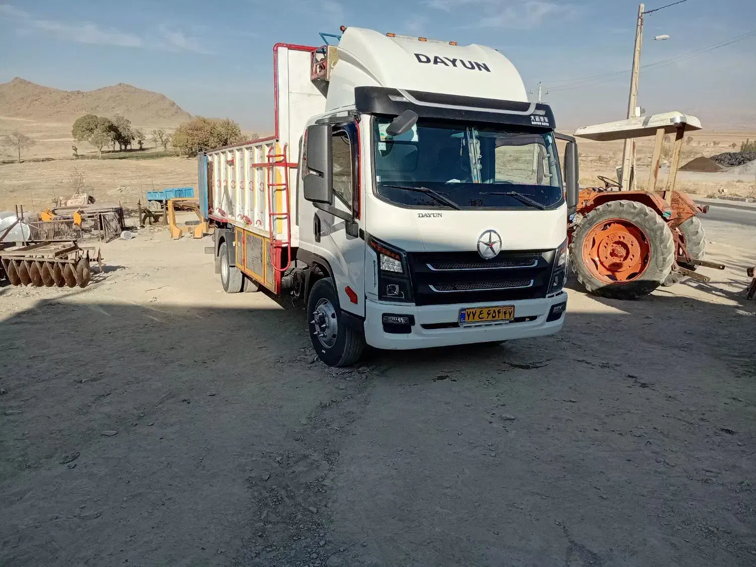 کامیون دایون|خودرو سنگین|میلاجرد, |دیوار