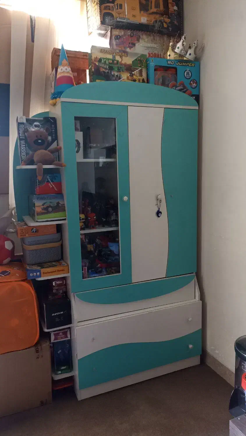 سرویس کامل کودک|تخت و سرویس خواب|شیراز, سفیرشمالی|دیوار