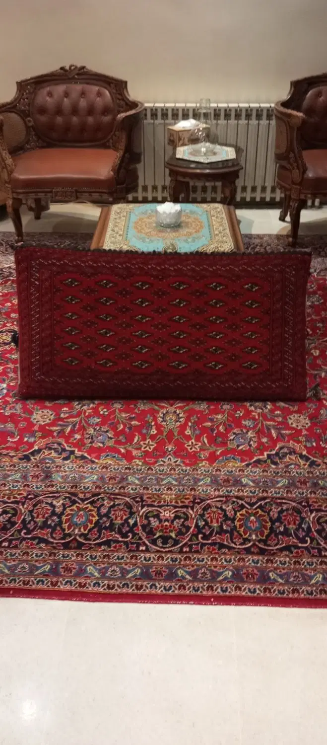 تعداد۴عد پشتی دست دوم بافت ترکمن اصل|پشتی|تهران, جنت‌آباد شمالی|دیوار