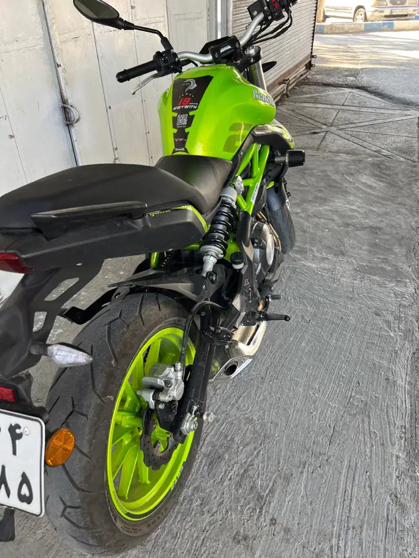 بنلی جفت سیلند فسفری|موتورسیکلت|فولادشهر, A2|دیوار