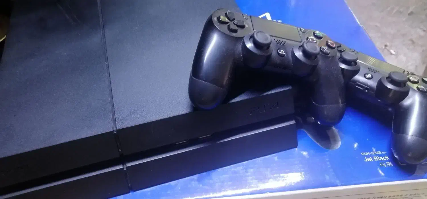 PS4 FAT  - چهار دسته - کپی خور با دیسک|کنسول، بازی ویدئویی و آنلاین|تهران, خانی‌آباد|دیوار