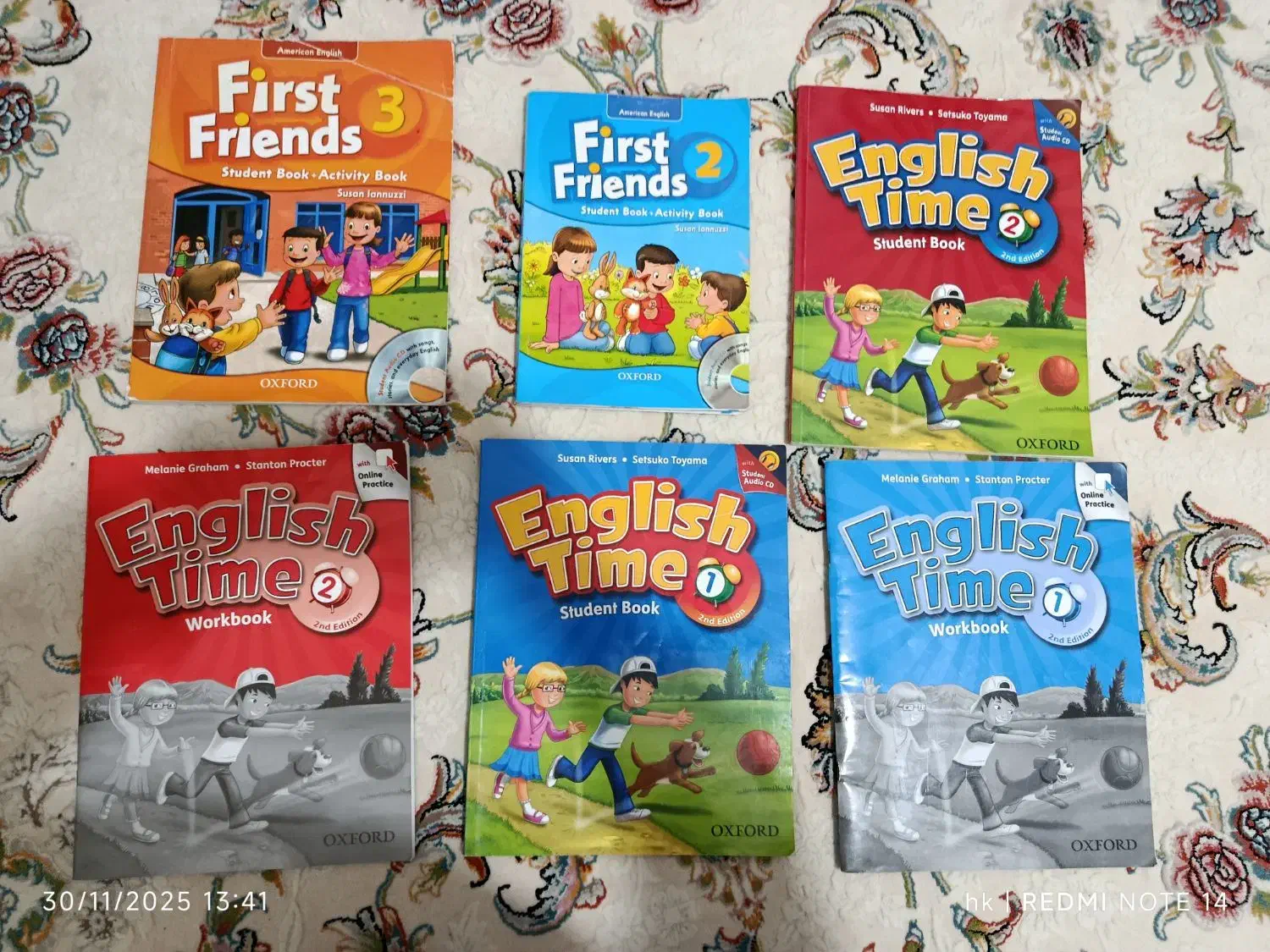 ۶ جلد کتاب زبان انگلیسی در حد نو ، اقتصادی|کتاب و مجله آموزشی|بادرود, |دیوار