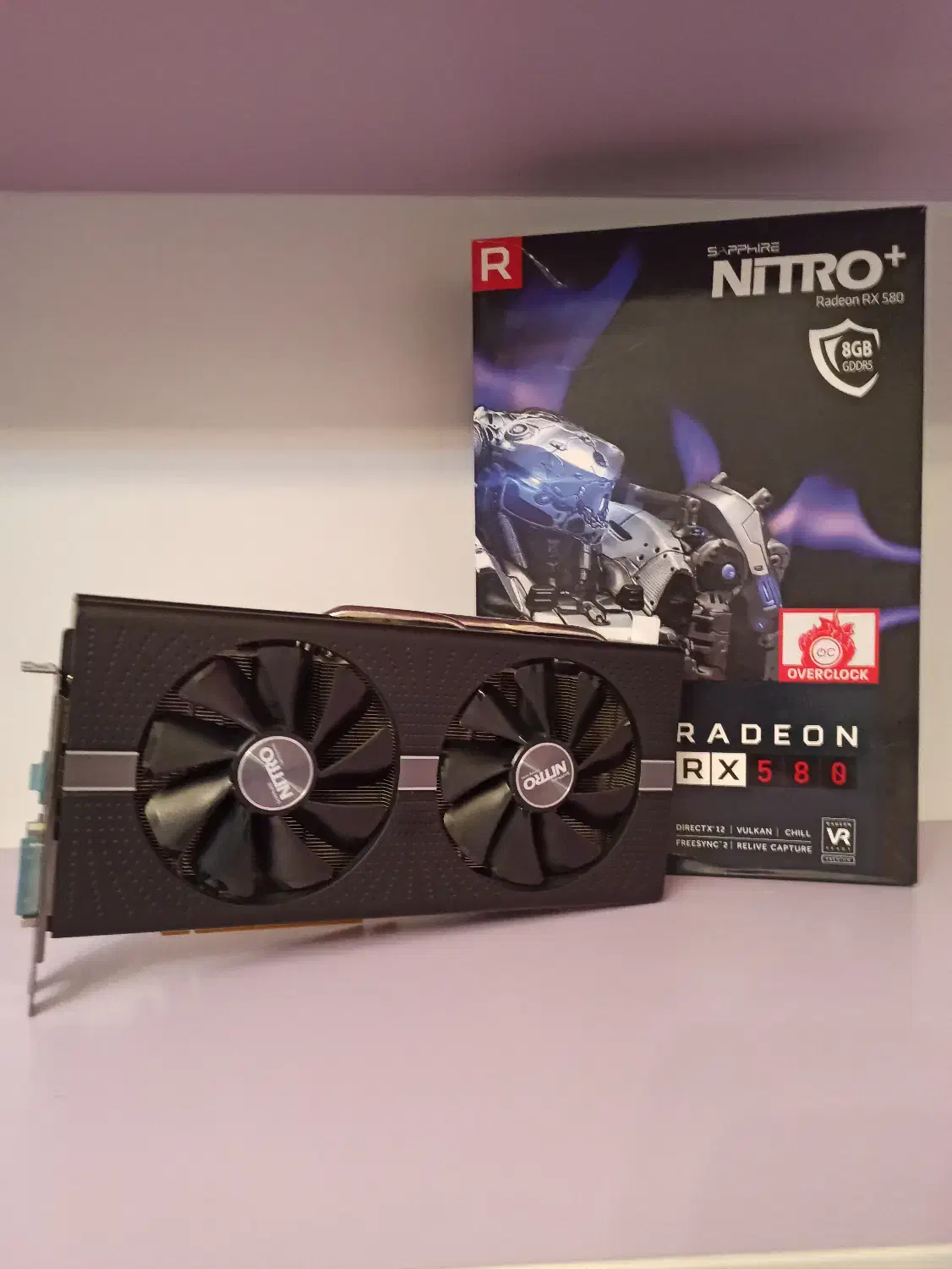 کارت گرافیک Sapphire Rx 580 8GB Nitro+|قطعات و لوازم جانبی رایانه|تبریز, |دیوار