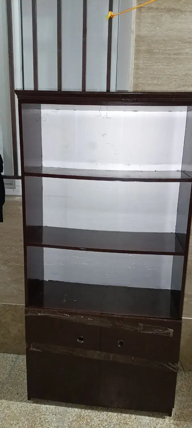 کتابخانه تمییز|کتابخانه، شلف، قفسههای دیواری|رزن, |دیوار