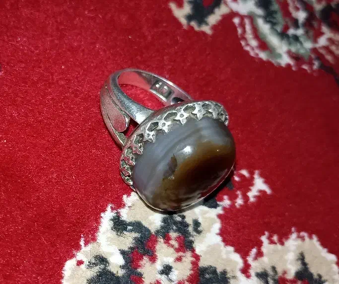 انگشتر عقیق سلیمانی|جواهرات|نیمروز, |دیوار