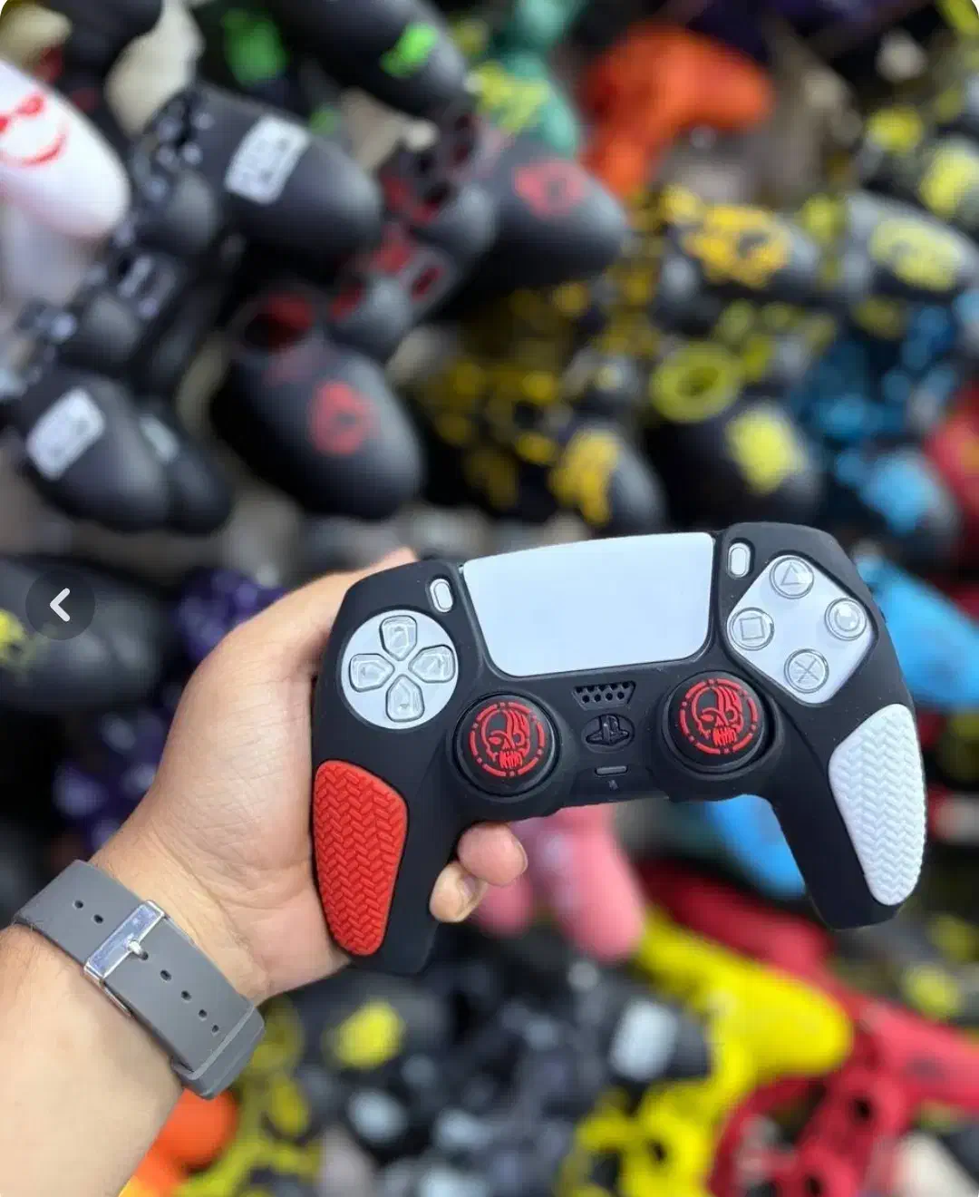 کاور دسته اورجینال Ps5 / Ps 4|کنسول، بازی ویدئویی و آنلاین|خمینی‌شهر, |دیوار