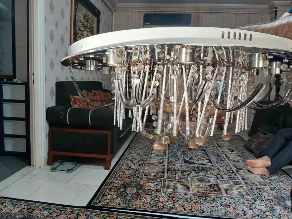 لوستر سه حالتی|لوستر و چراغ آویز|گرگان, |دیوار