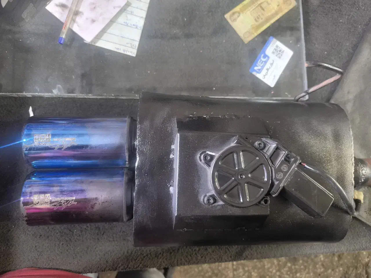 اگزوز تمیز تمیز همراه ریموت|قطعات یدکی و لوازم جانبی|آبادان, |دیوار