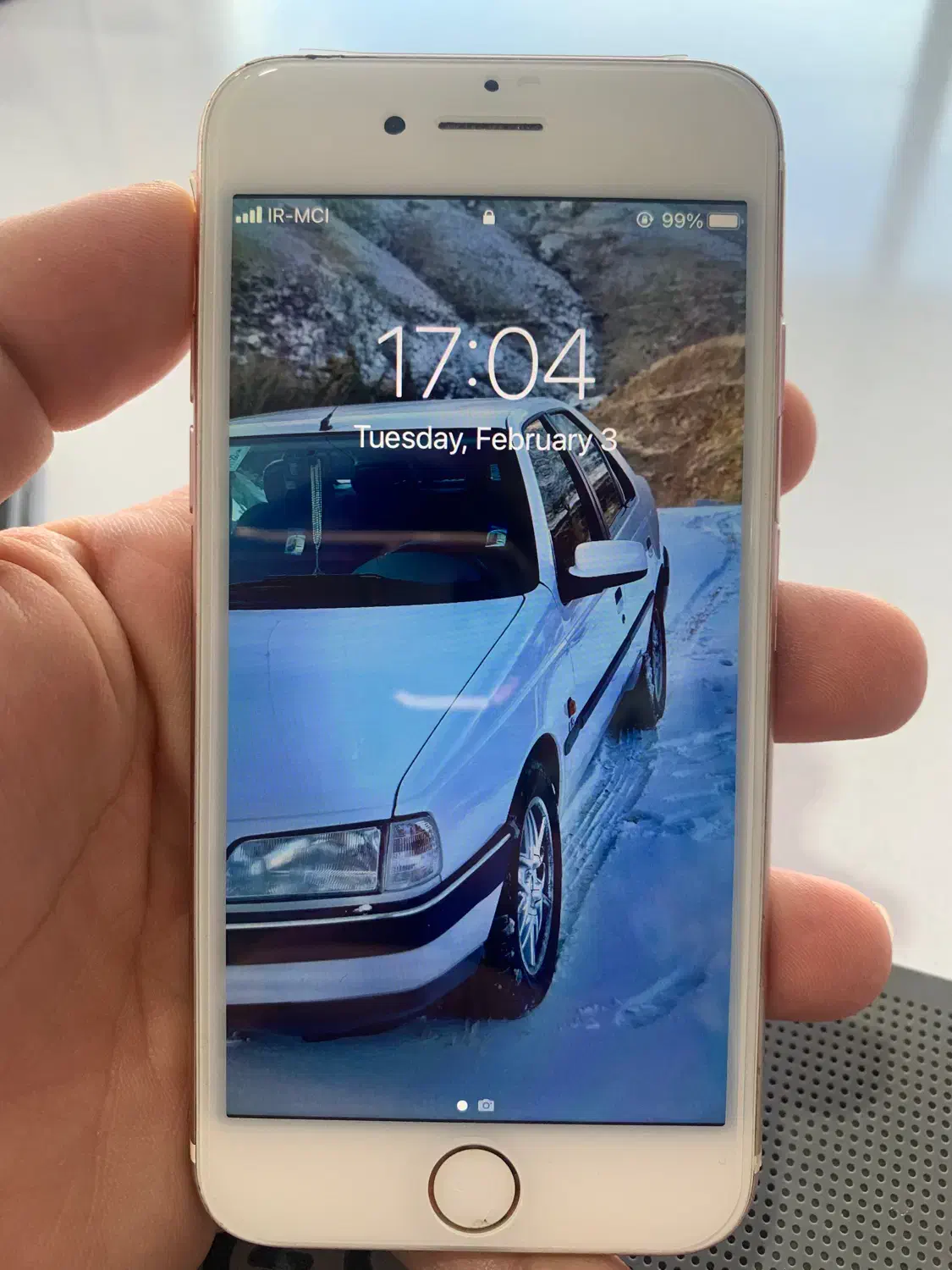 iphone 7 32 رز گلد تمیز|موبایل|ارومیه, |دیوار