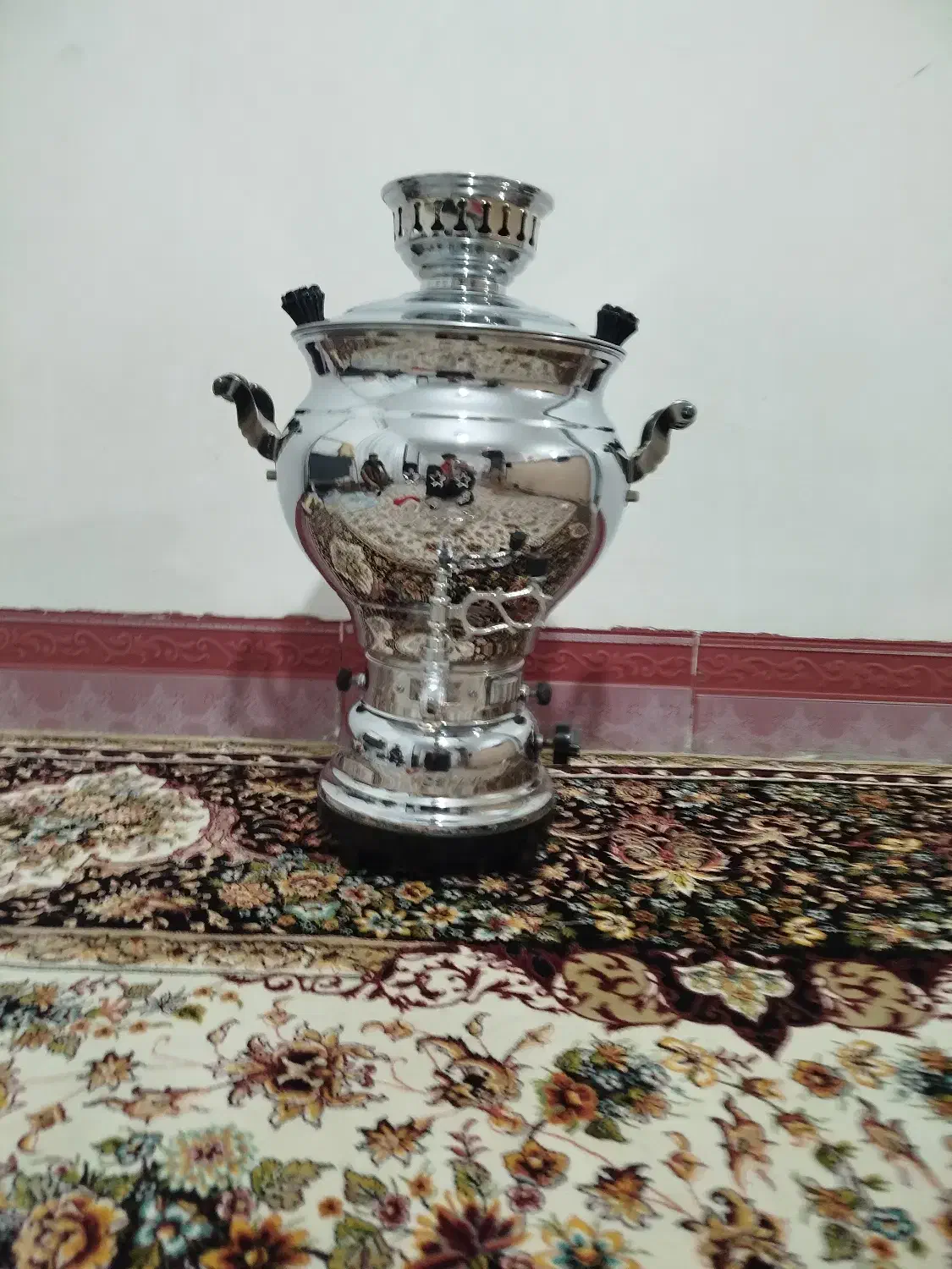 سماور حسنوی سه ستاره|سماور، چای‌ساز، قهوه‌ساز|جوانرود, |دیوار