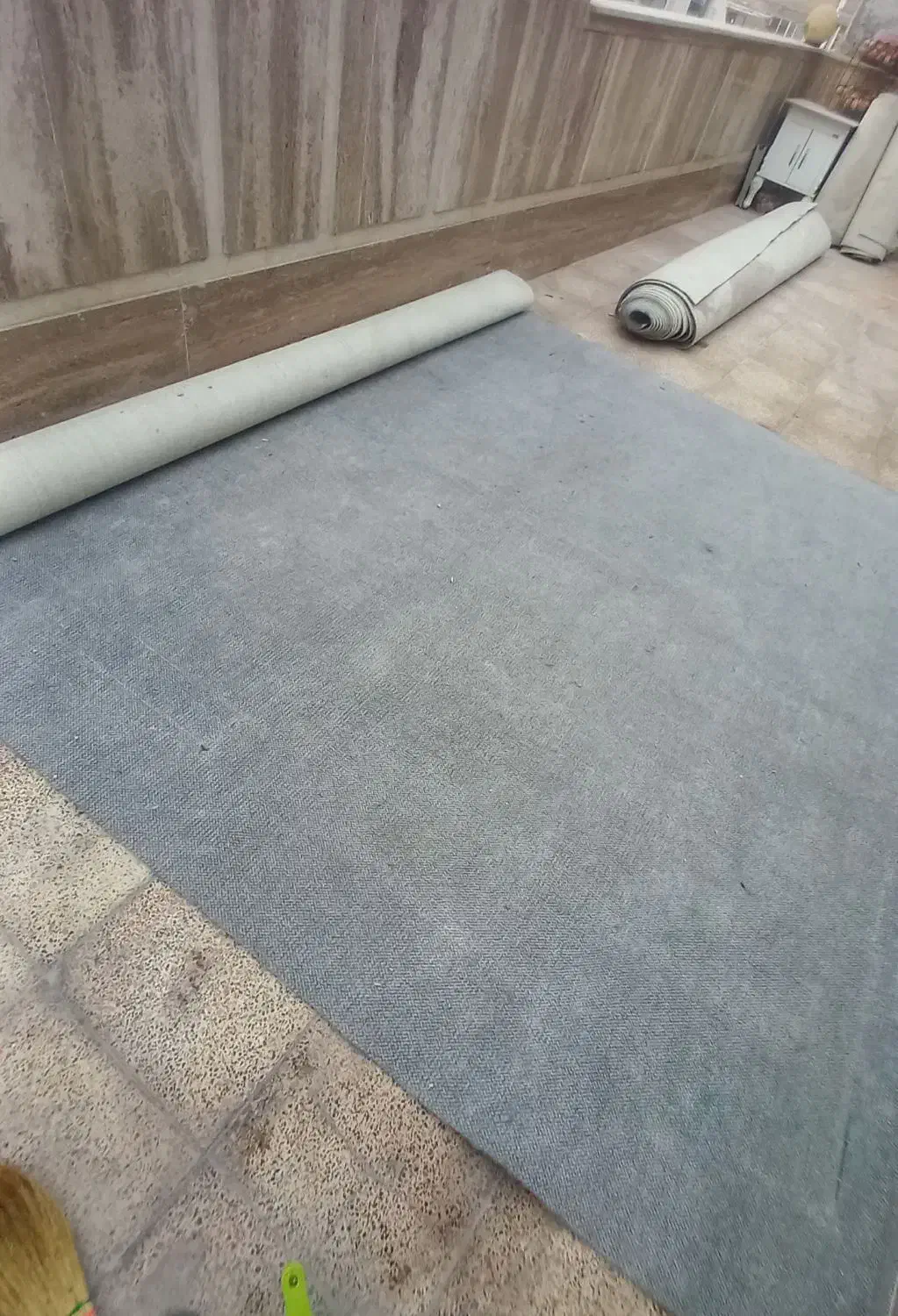 موکت طوسی 3 روز استفاده شده|موکت|قدس, شهر‌قدس|دیوار