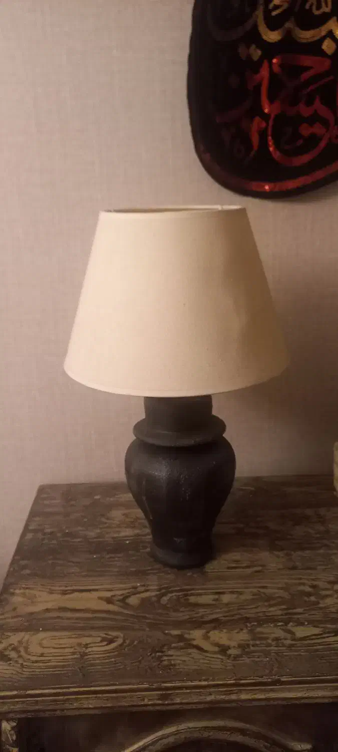 آباژور پتینه قهوه ای|چراغ خواب و آباژور|مشهد, آبکوه|دیوار