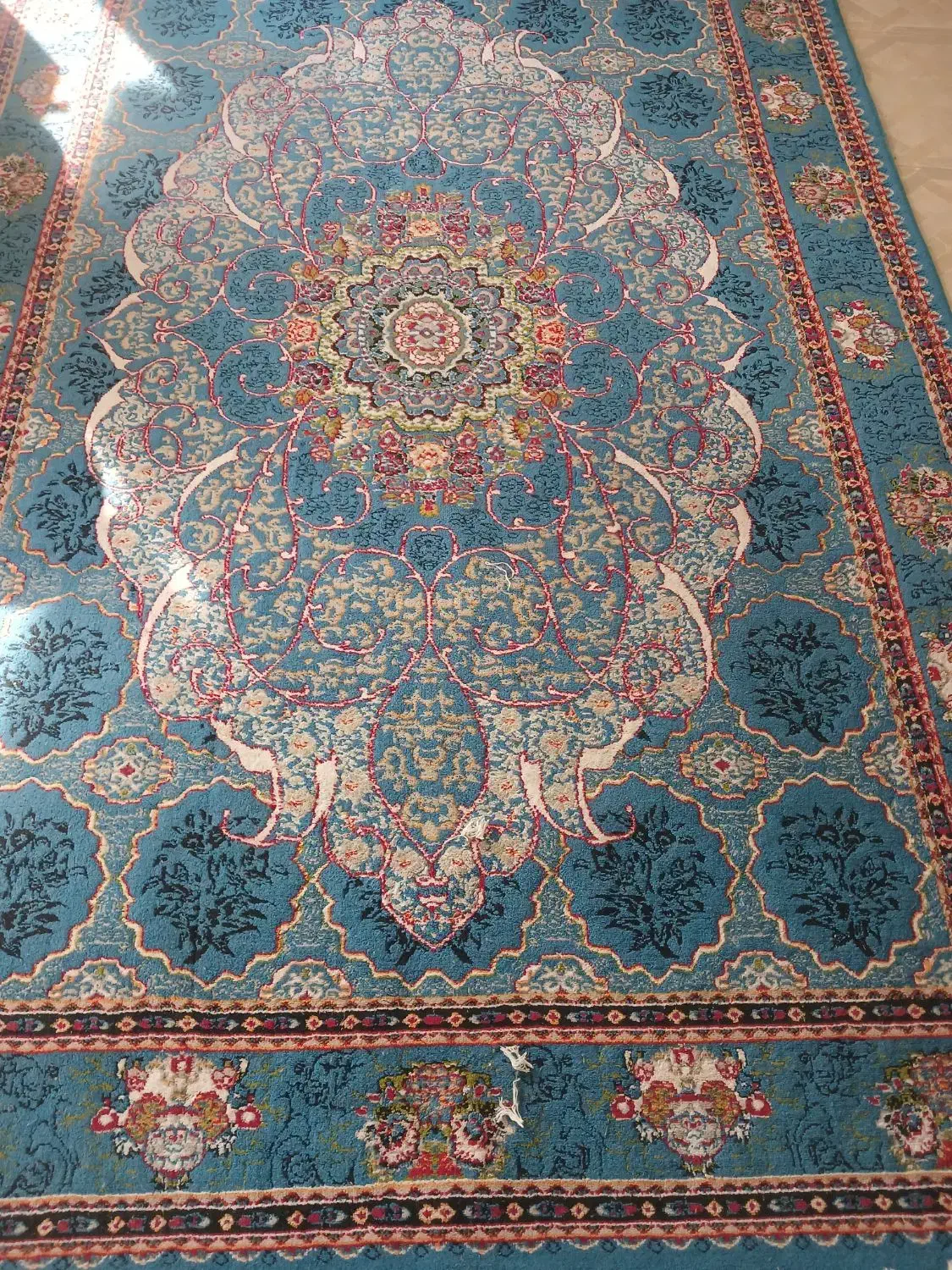 فرش ۶ متری سالم|فرش|پیشوا, |دیوار