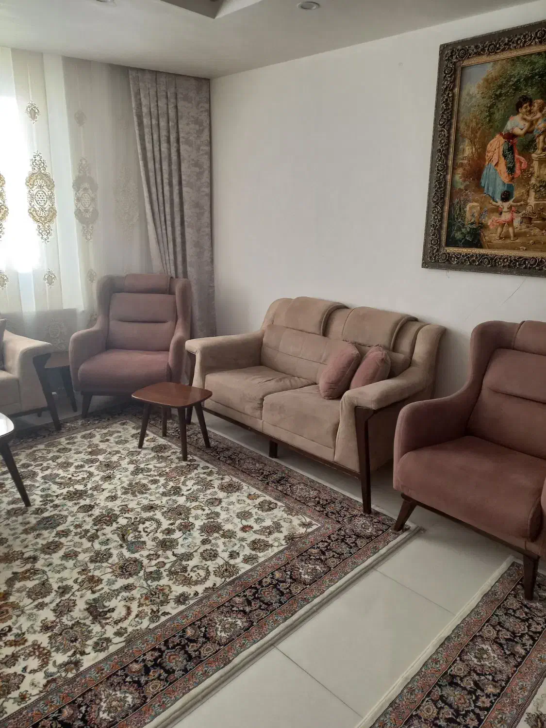 مبل راحتی هفت نفره|مبلمان خانگی و میز عسلی|اراک, |دیوار