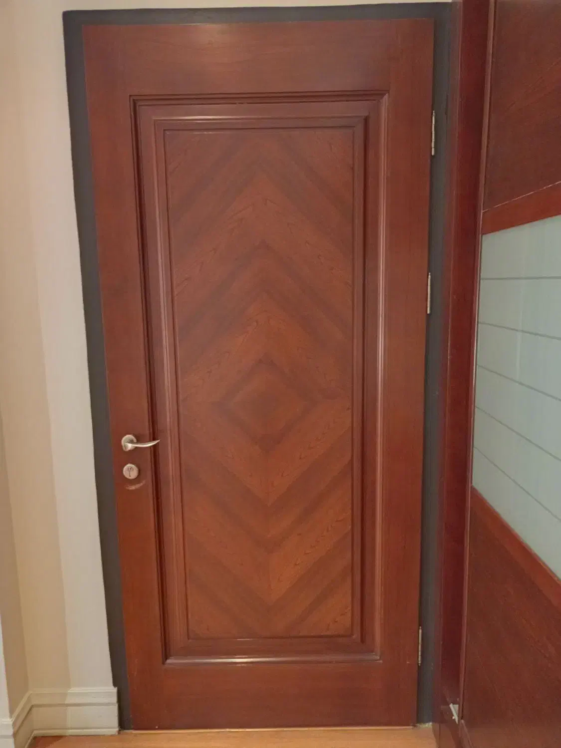 درب تمام چوب اتاق خواب و حمام|مصالح و تجهیزات ساختمان|تهران, الهیه|دیوار