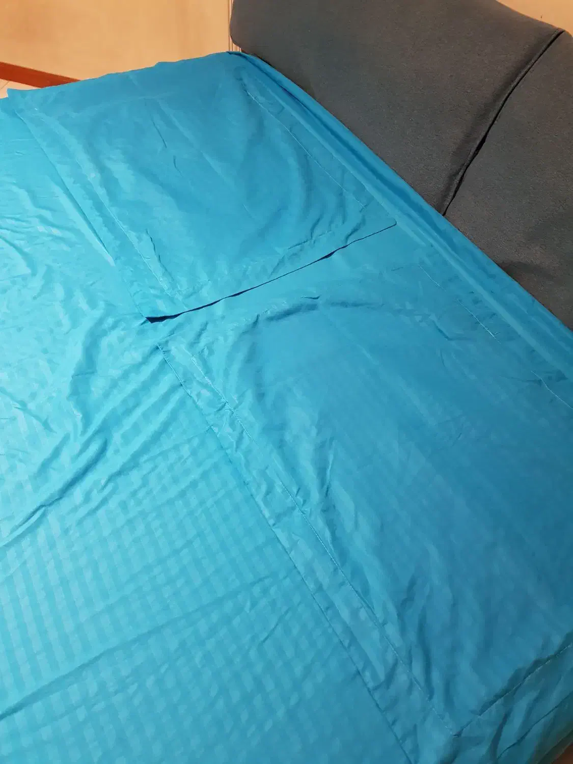 روکش کاور کیسه ای لحاف و روبالشی ساتن نخ پنبه|سرویس روتختی|تهران, قزل قلعه|دیوار