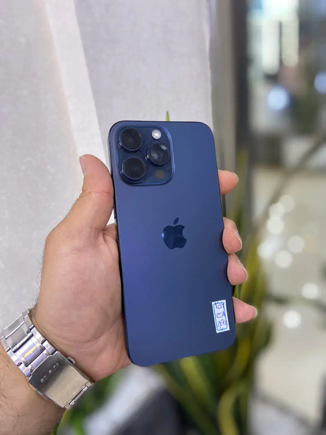 اپل ایفون 15pro max بلو تیتانیوم با ریجستر اقساط|موبایل|اصفهان, احمدآباد|دیوار