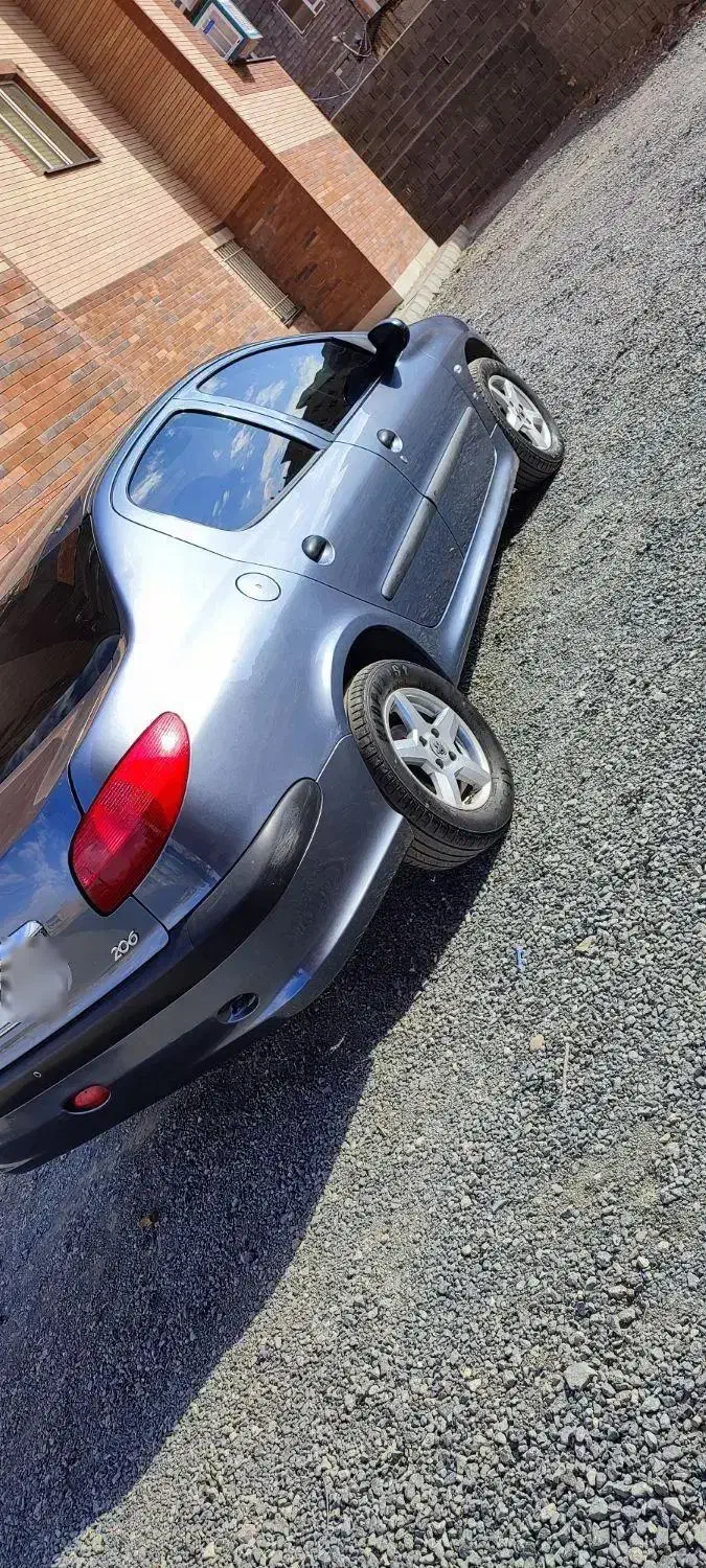 206اس دی دوگانه کارخانه مدل89|خودرو سواری و وانت|سنقر, |دیوار