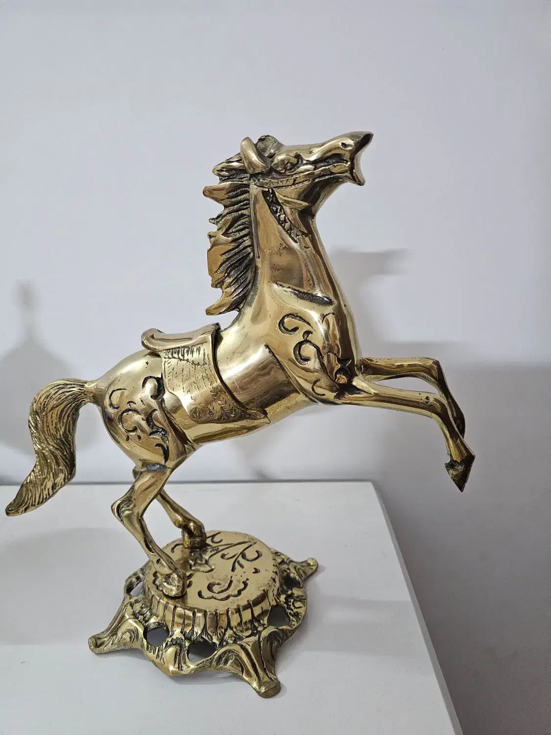 مجسمه اسب دکوری (برنج )|مجسمه، تندیس، ماکت|تهران, تاکسیرانی|دیوار