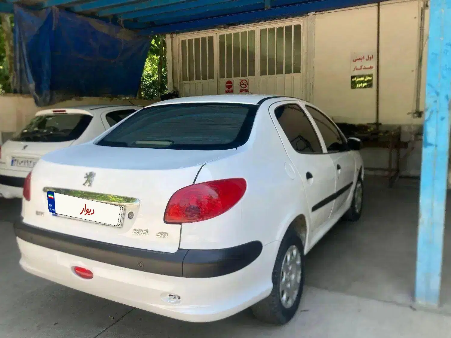 پژو 206Sd v8‌ مدل ۹۶|خودرو سواری و وانت|مشهد, پارک کوهستان|دیوار