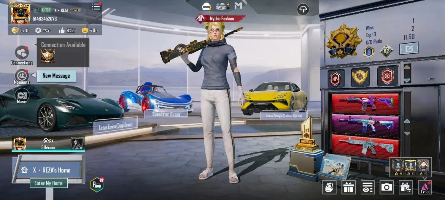 اکانت گاد پابجی موبایل|کنسول، بازی ویدئویی و آنلاین|مشهد, بهمن|دیوار