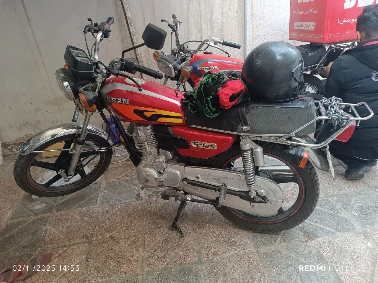 هندا احسان ۱۲۵ ۱۴۰۲|موتورسیکلت|مشهد, شهرک امام هادی (شهرک غرب)|دیوار