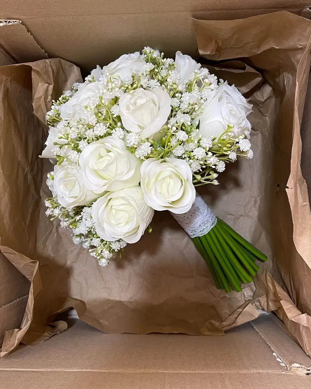 دسته گل عروس|گل مصنوعی|مراغه, |دیوار