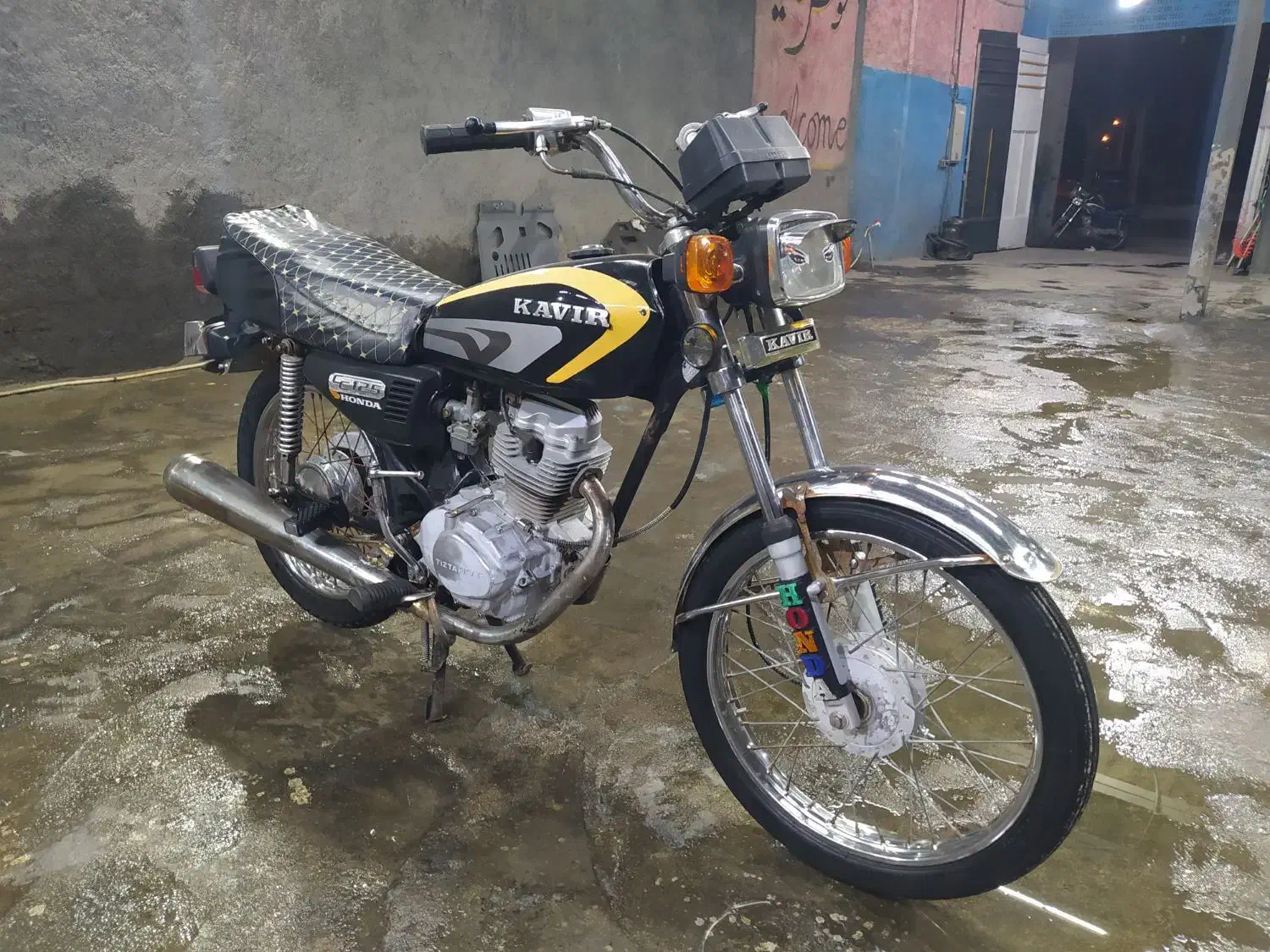 موتور ۱۲۵ مزایده ای|موتورسیکلت|مبارکه, |دیوار