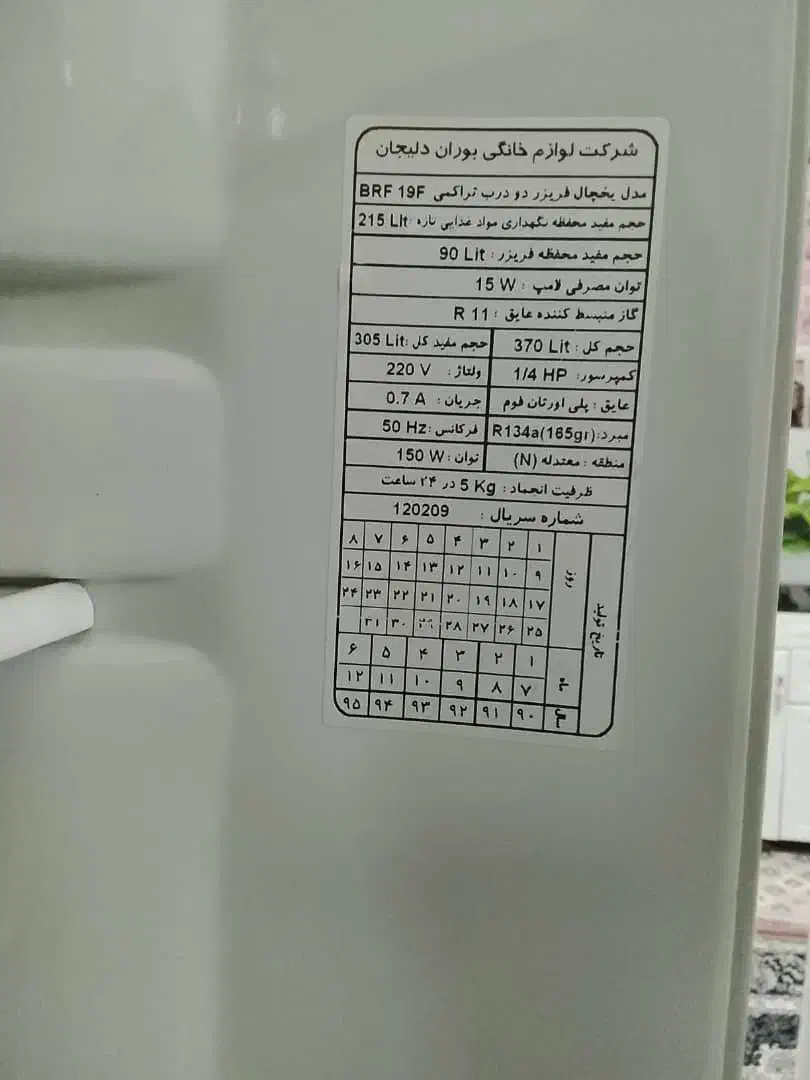 یخچال بوران|یخچال و فریزر|بهمن صغاد, |دیوار