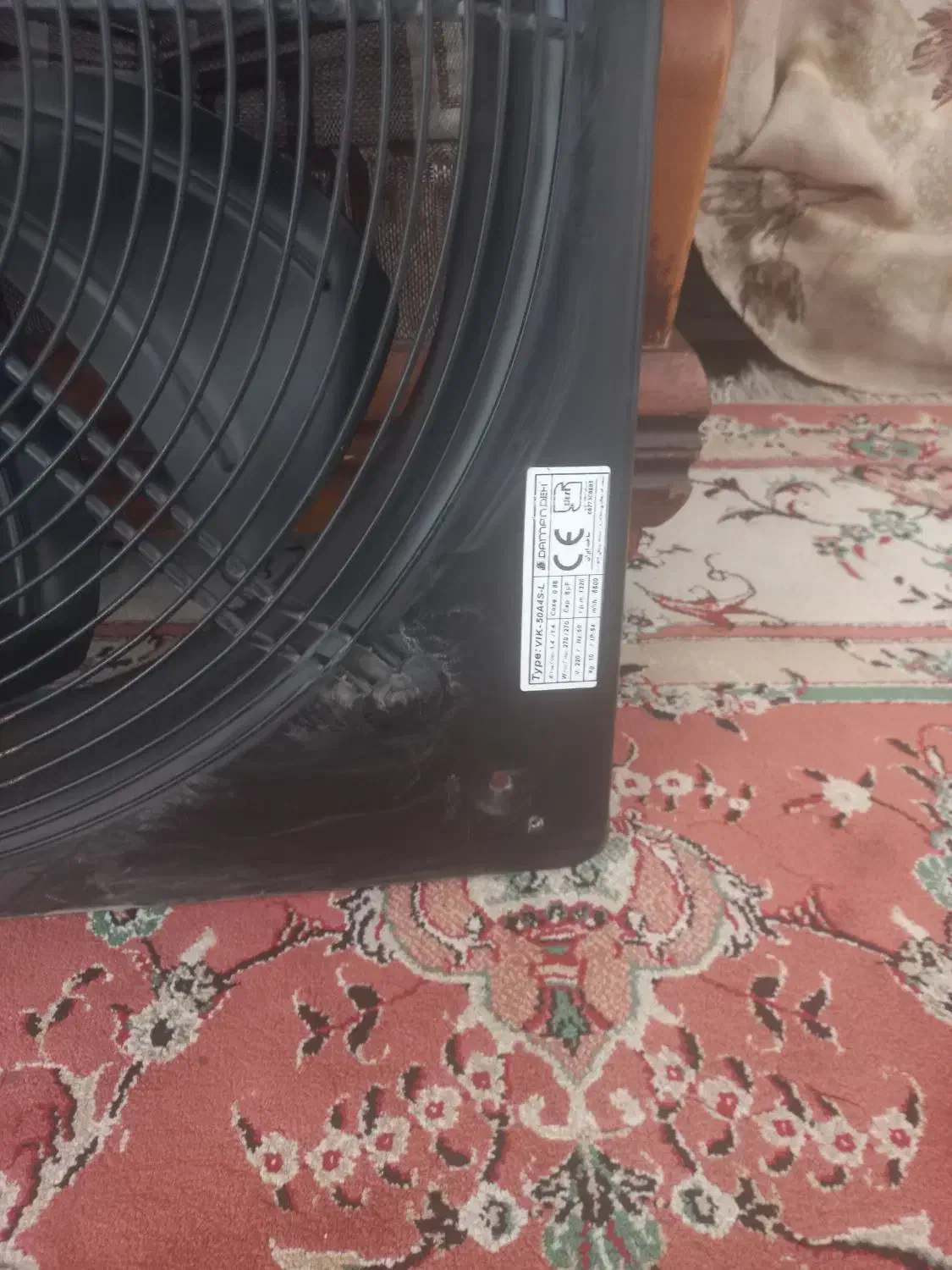 مکنده هواکش|پنکه و تصفیه‌کنندهٔ هوا|تبریز, |دیوار